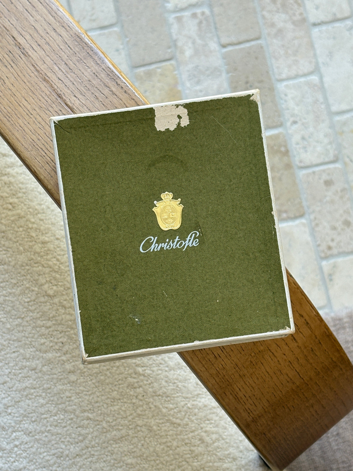 Christofle “Étoiles” Smoking Set with Original Box (1950s–1970s) | Collectors Gene