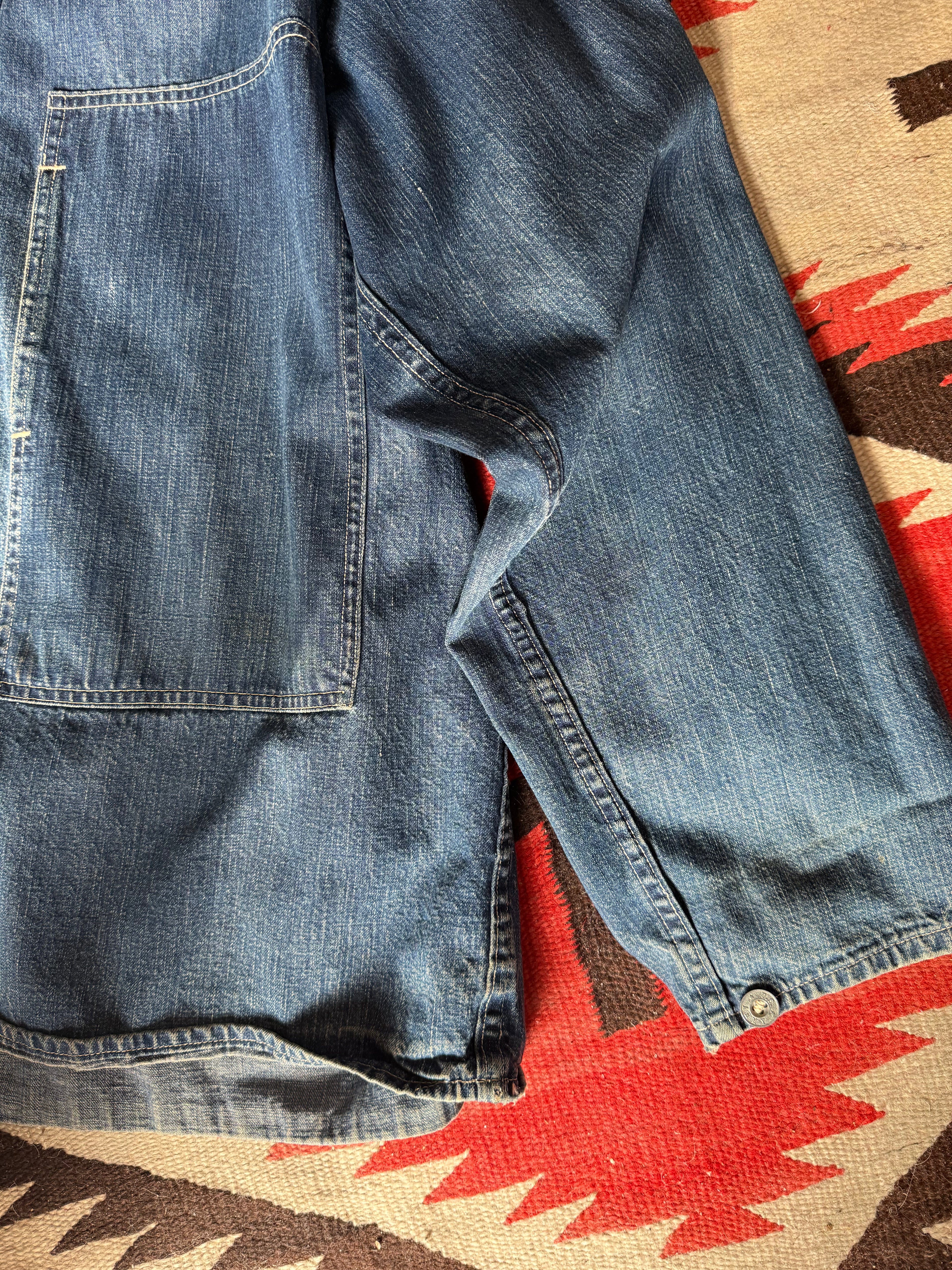 Denim Smock with Large Front Pockets | Doug Bihlmaier