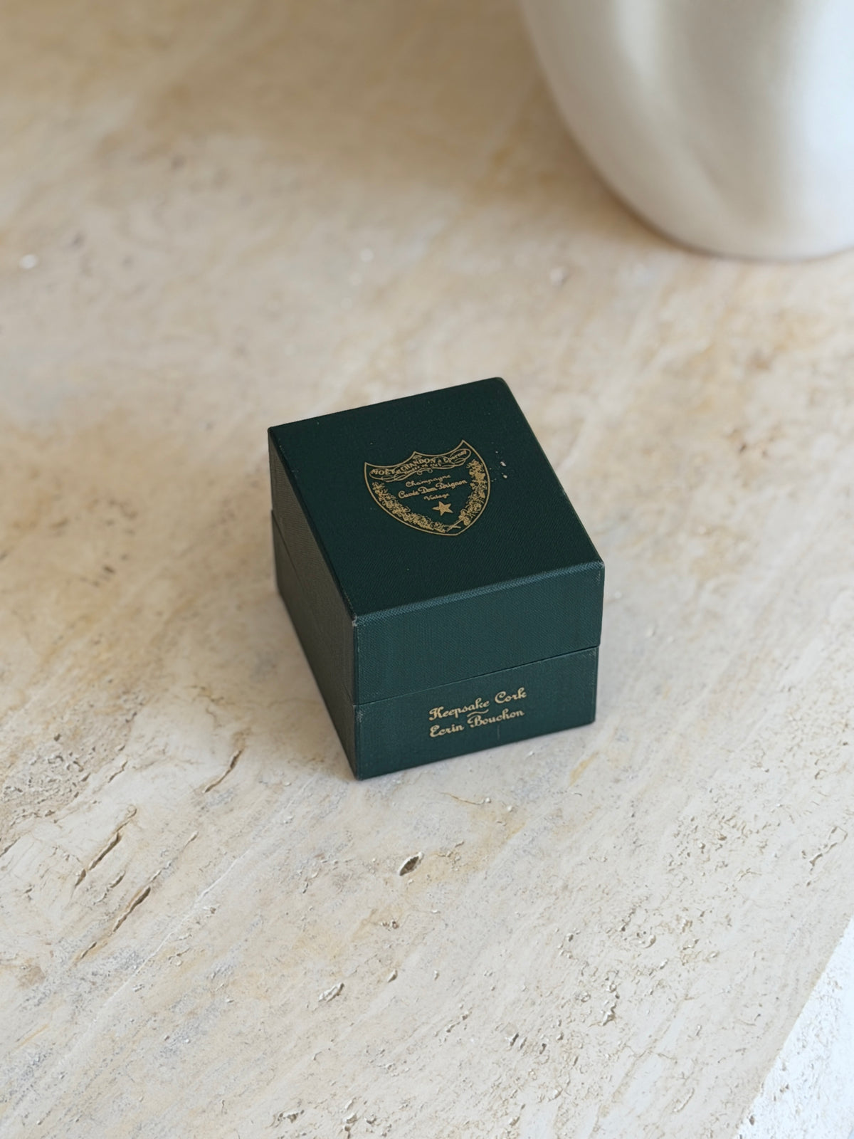 Dom Perignon x Christofle Silver Cork Saver with Original Box Pouch | Collectors Gene