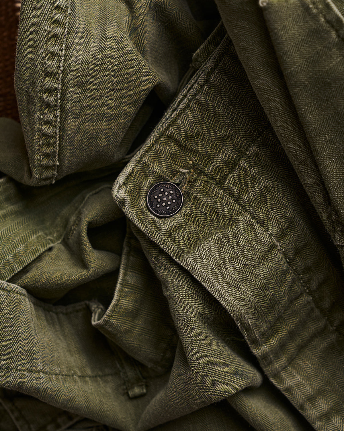 Green Herringbone Twill Pants | Doug Bihlmaier
