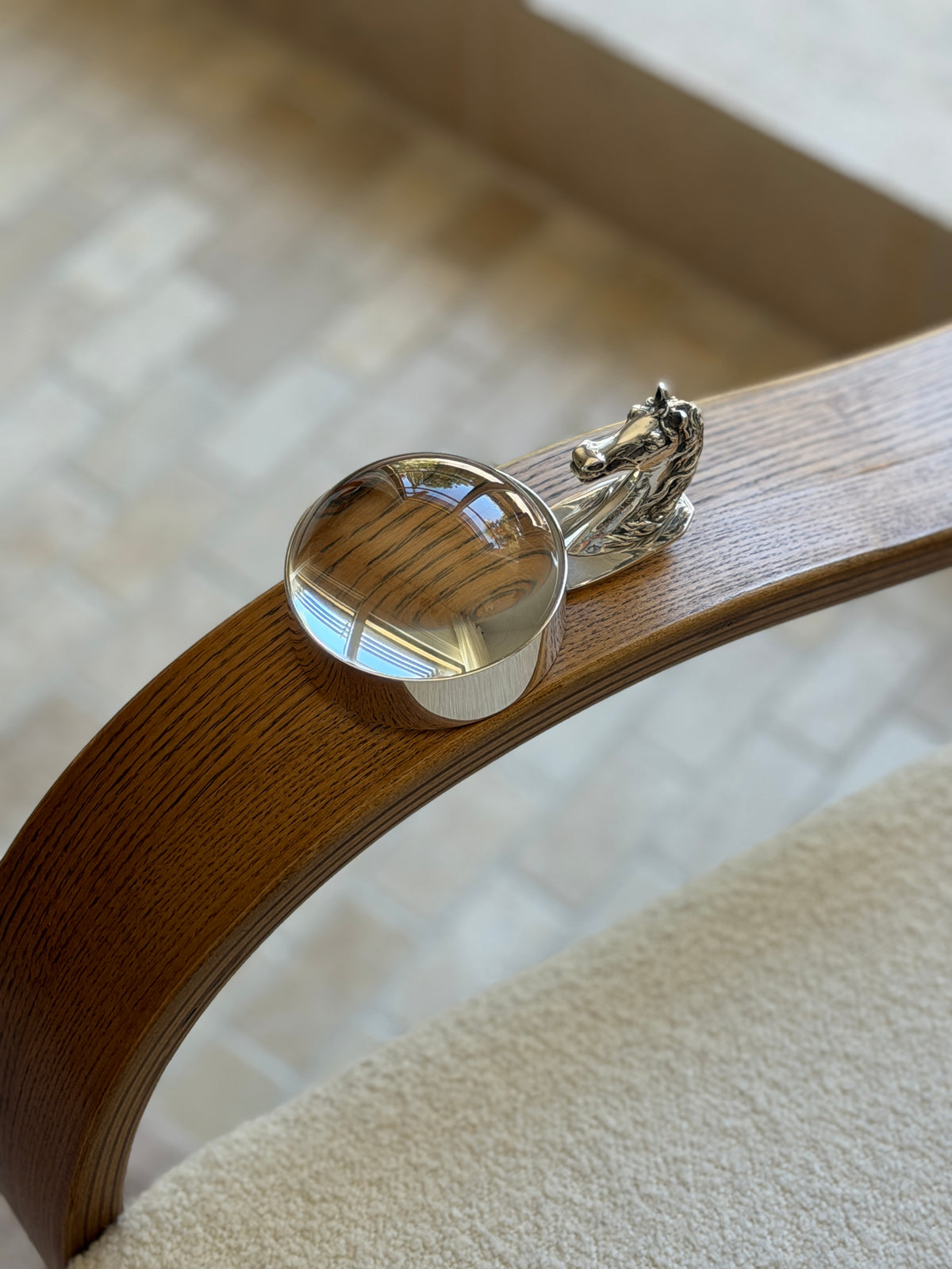Hermès Horse Head Magnifying Glass, France c.1960 | Collectors Gene