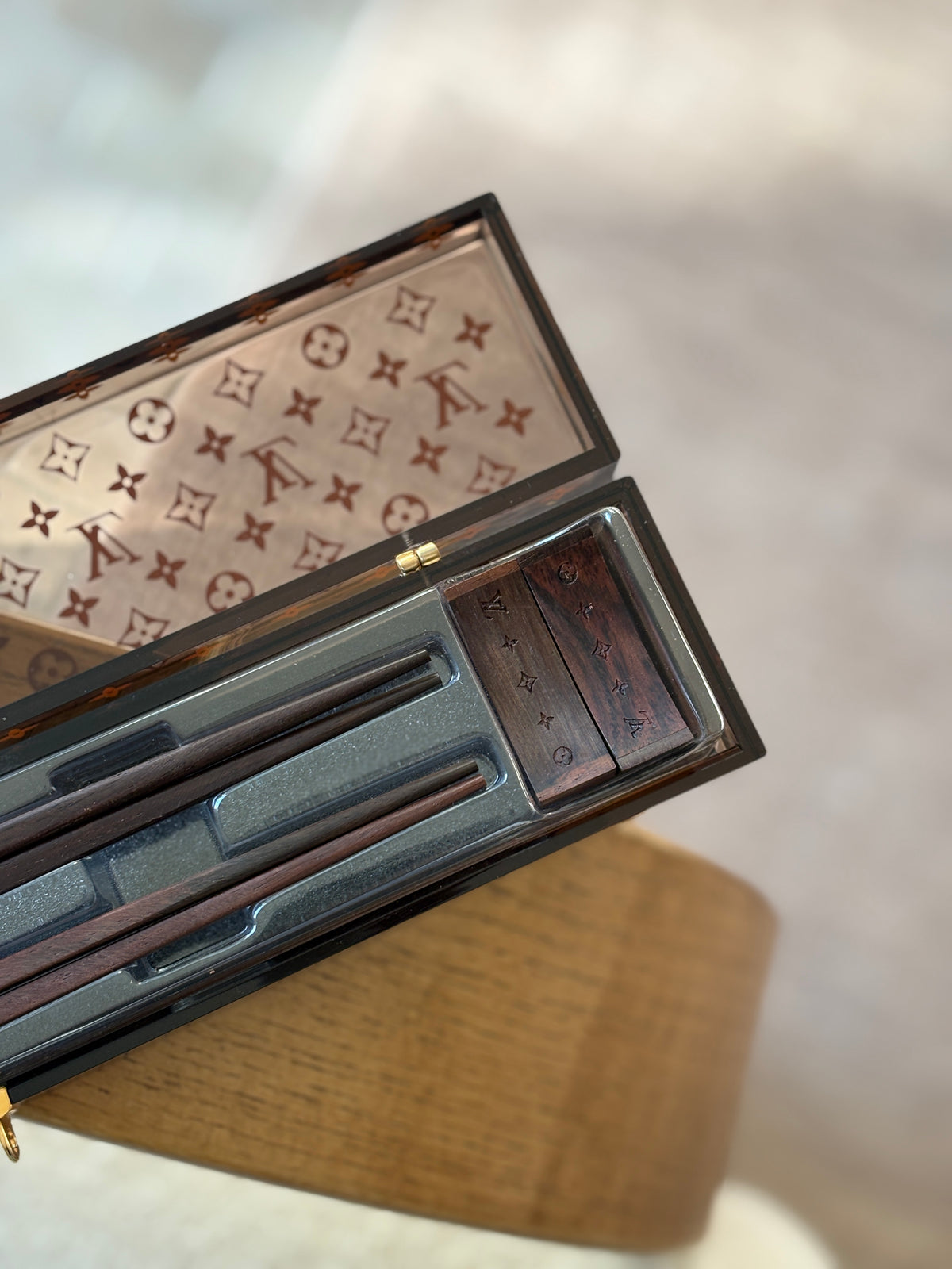 Louis Vuitton Monogram Chopsticks & Rests - Japan 25th Anniversary | Collectors Gene