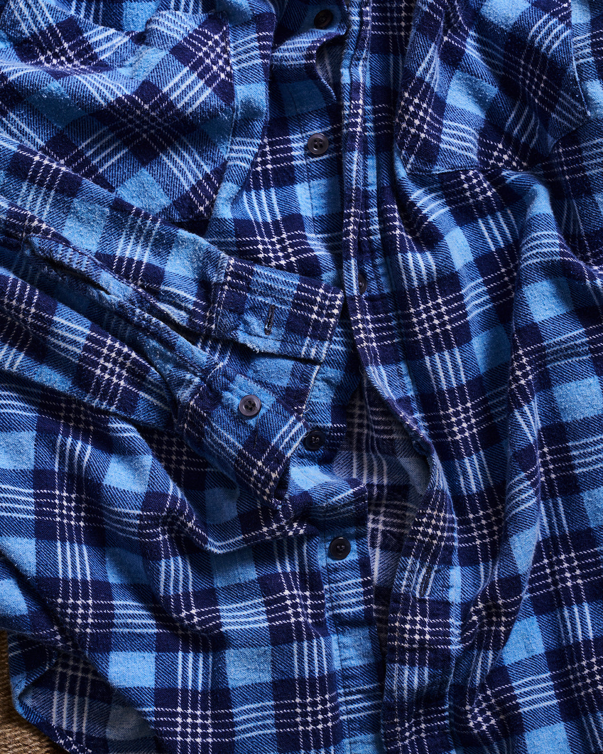 McGregor Blue Check Shirt | Doug Bihlmaier