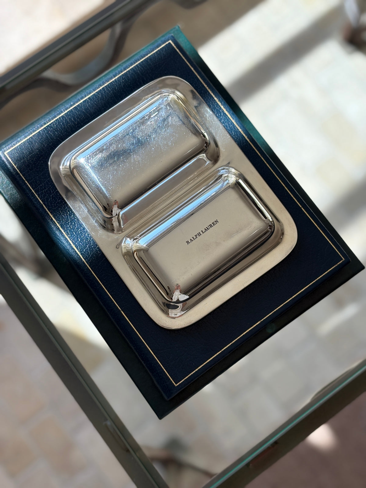 Ralph Lauren Rectangular Divided Bowl | Collectors Gene Vintage Finds