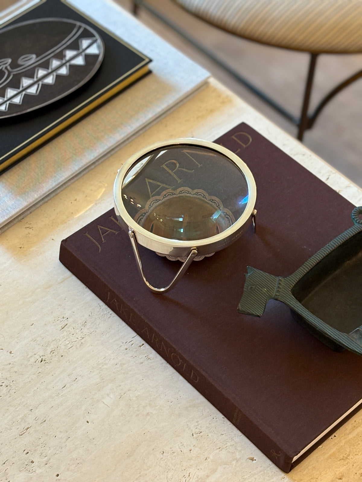 Ralph Lauren Tripod Magnifying Glass | Collectors Gene
