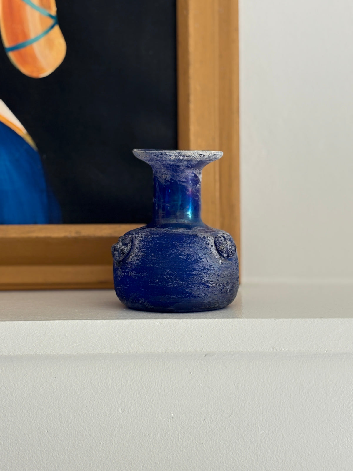 Scavo Murano Cobalt Italian Vase | Collectors Gene Rare Vintage