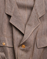 1930s Unconstructed Calvary Twill Gray Work Jacket | Collectors Gene
