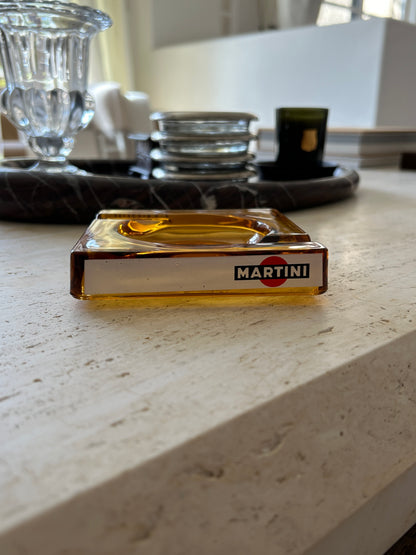 Amber Martini Ashtray | Collectors Gene Vintage Finds