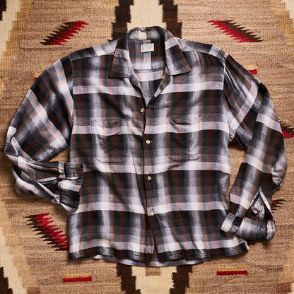 Brown Towncraft Plus Penneys Plaid Shirt | Doug Bihlmaier