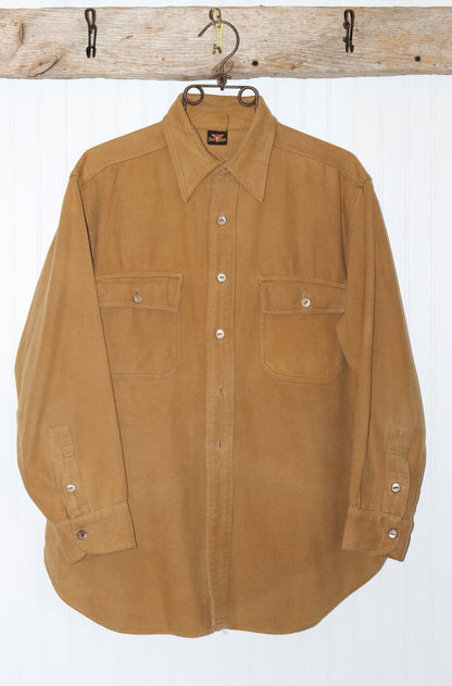 Buck Skein Camel Shirt | Doug Bihlmaier