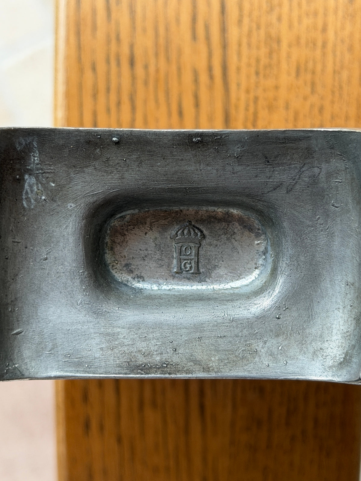 C.G. Hallberg Swedish Grace Art Deco Pewter Vase | Collectors Gene