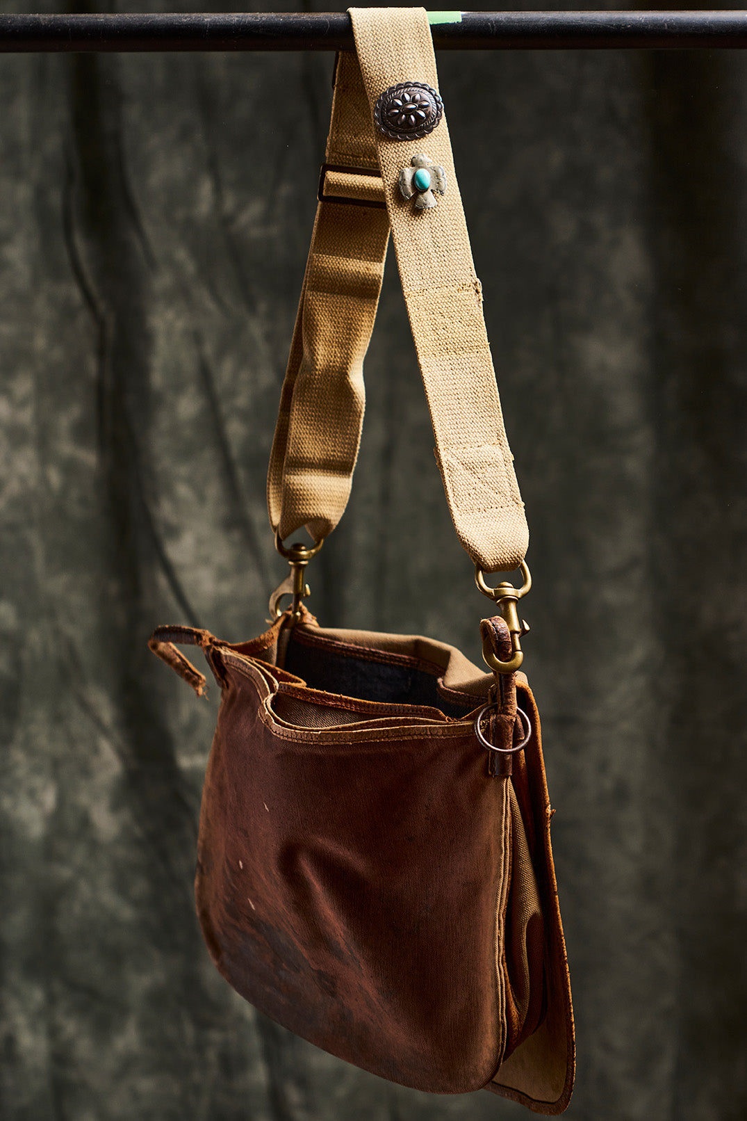 Canvas Hunting Bag with Navajo Pins | Doug Bihlmaier