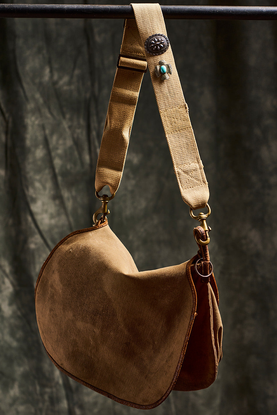 Canvas Hunting Bag with Navajo Pins | Doug Bihlmaier