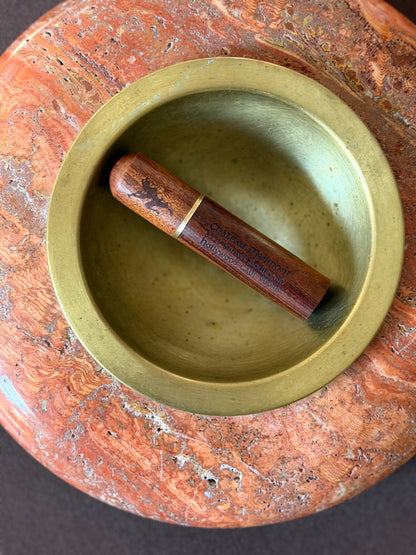 Stylized view of the match and toothpick holder styled on a catchall