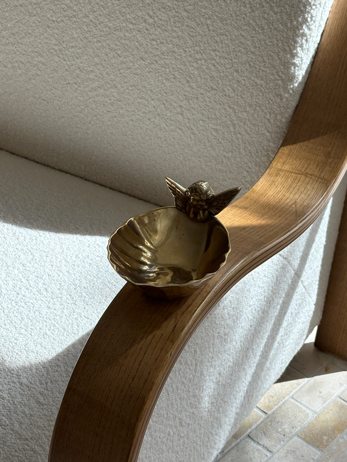 Cherub Catchall Bowl in Solid Brass | Collectors Gene
