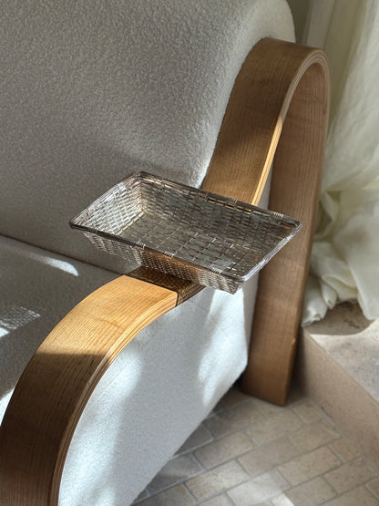 Christofle French Woven Silverplate Basket | Collectors Gene