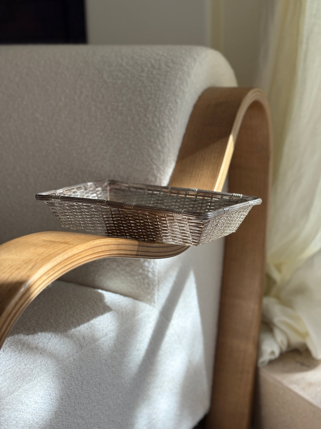 Christofle French Woven Silverplate Basket | Collectors Gene
