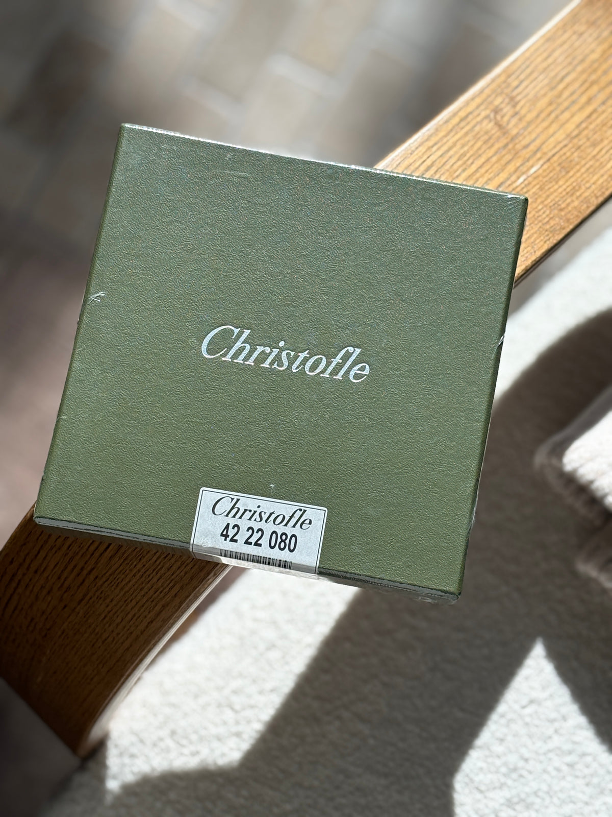 Christofle Oenology Wine Grading Disc (1945-1997) with Original Box (NOS) | Collectors Gene