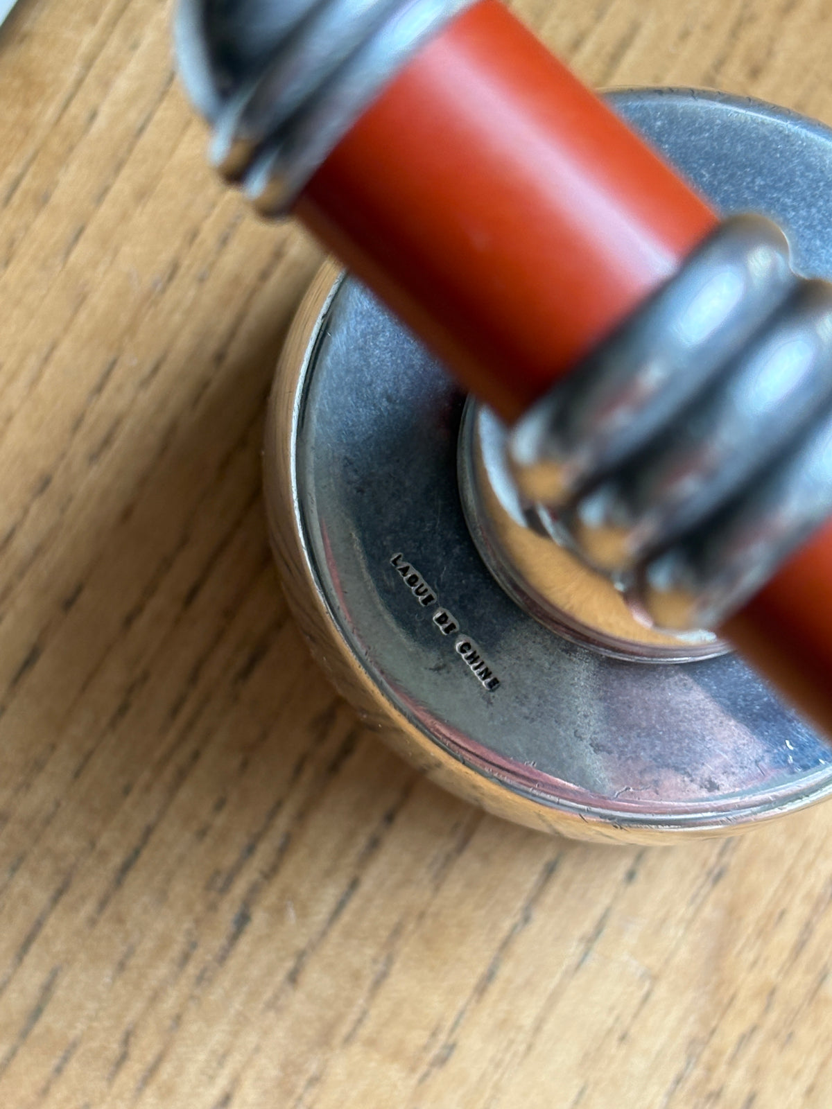 Christofle Talisman Chine de Lacque Bottle Stopper | Collectors Gene