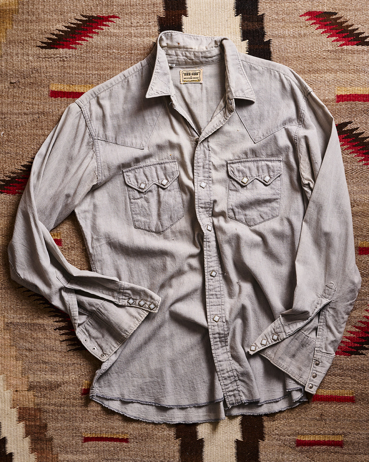 Dee Cee Western Wear Gray Shirt | Doug Bihlmaier