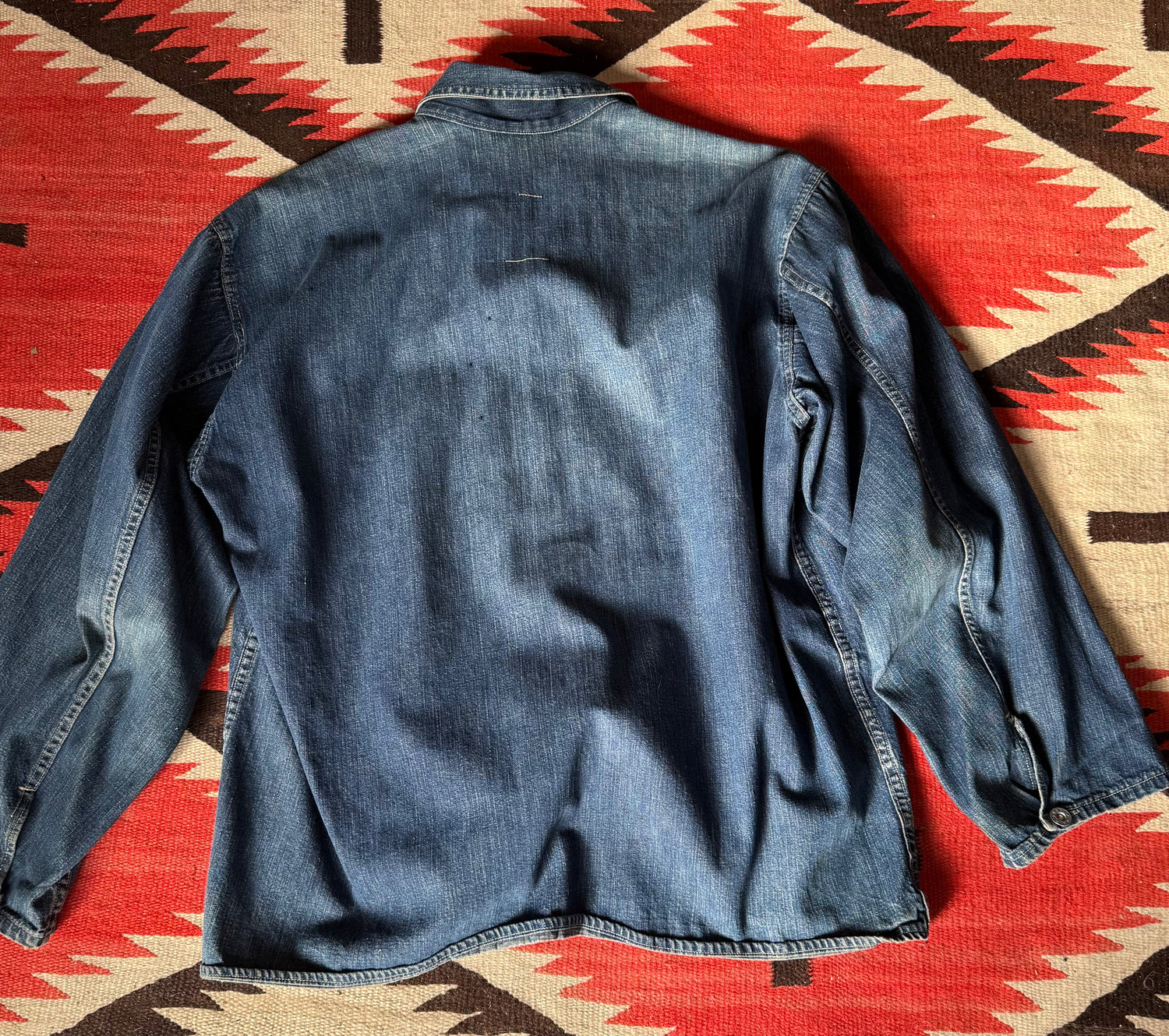 Denim Smock with Large Front Pockets | Doug Bihlmaier
