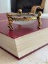 French Ormolu-Style Cherub Round Dish | Collectors Gene Vintage Finds