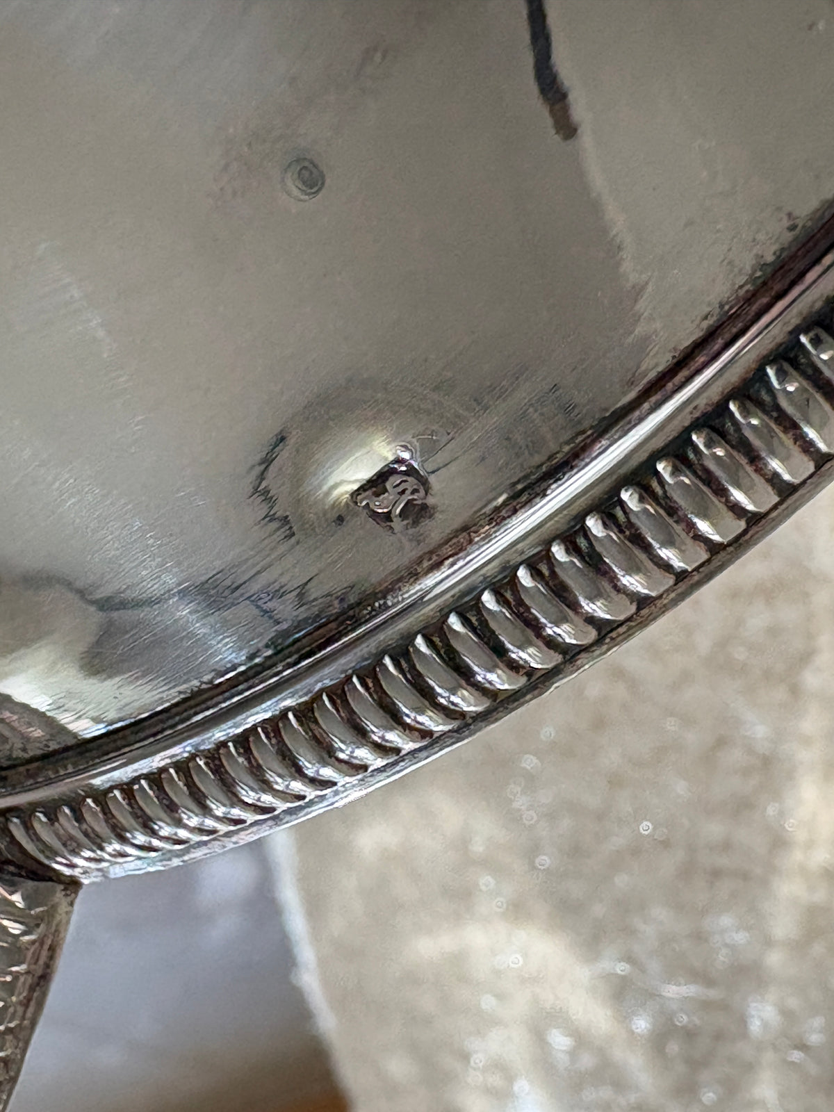 French Silverplated Sauce Bowl with Dual Spouts &amp; Shell Handles | Collectors Gene