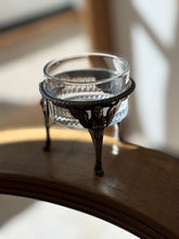 French Sterling Silver & Glass Dish with Sphinx Feet | Collectors Gene