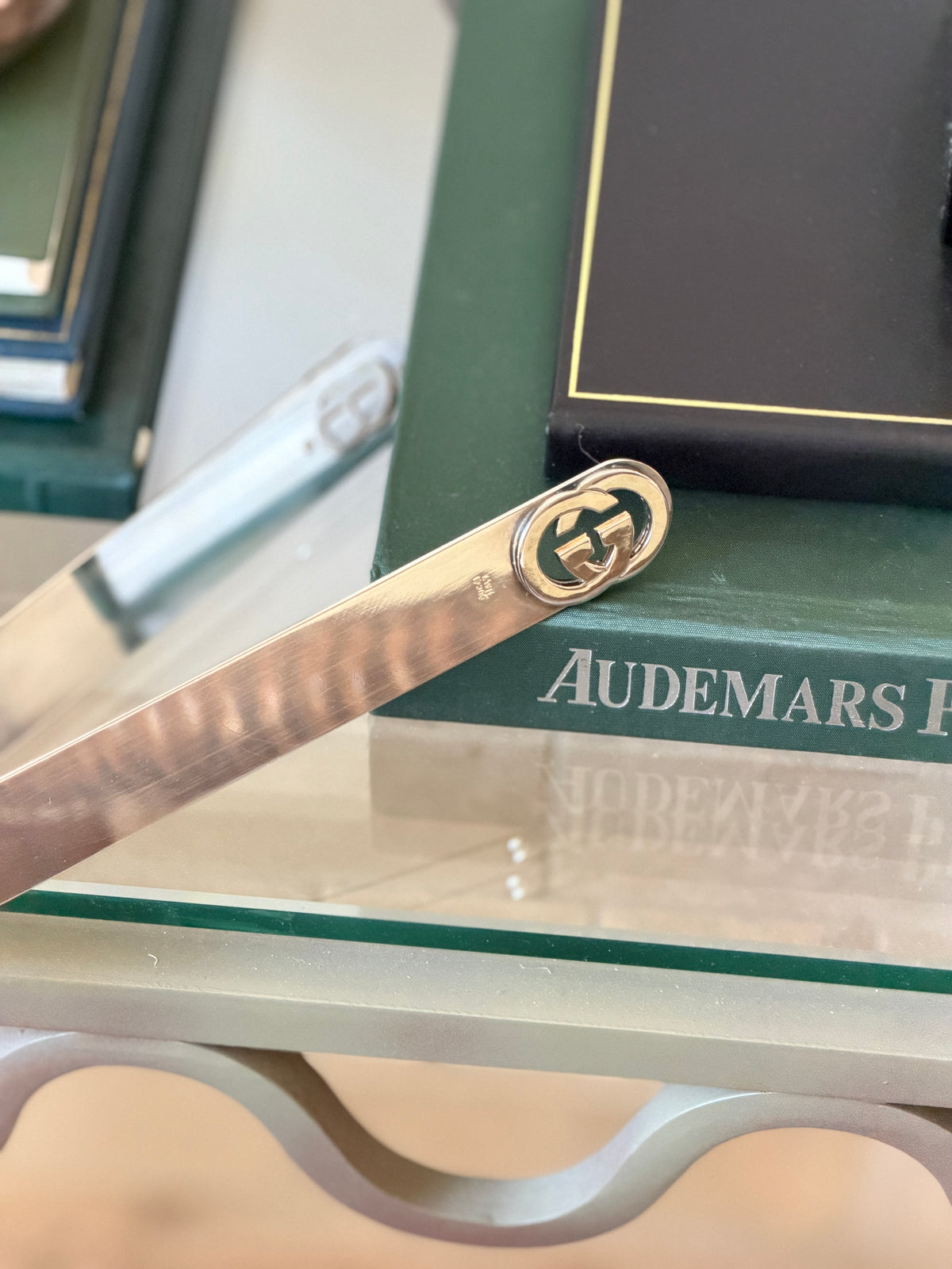 Gucci GG Silver Plated Ice Tongs | Collectors Gene
