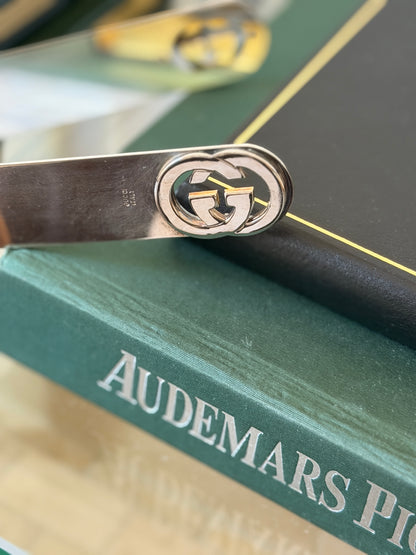 Gucci GG Silver Plated Ice Tongs | Collectors Gene