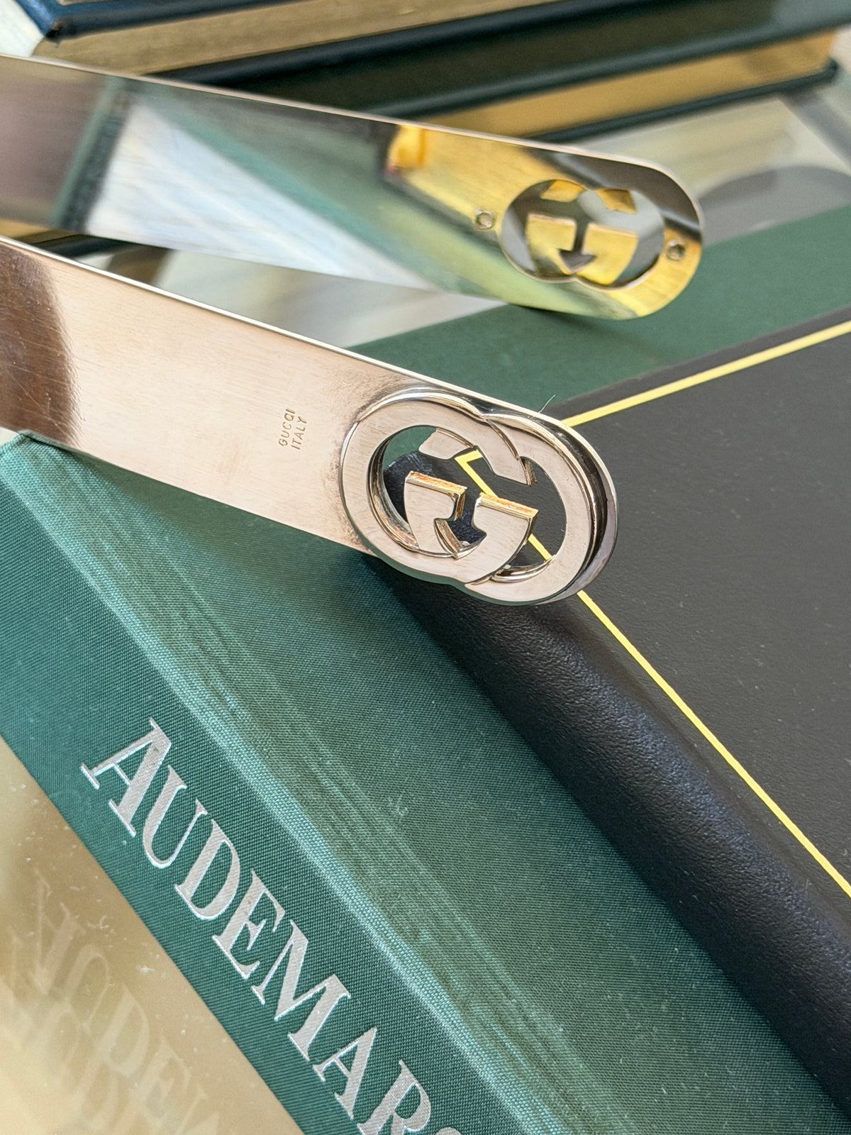 Gucci GG Silver Plated Ice Tongs | Collectors Gene