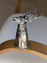 Gucci Stag Stirrup Cup in Silver Plated Brass - Italy c.1970 | Collectors Gene