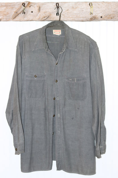 Hercules Gray Button Down | Doug Bihlmaier