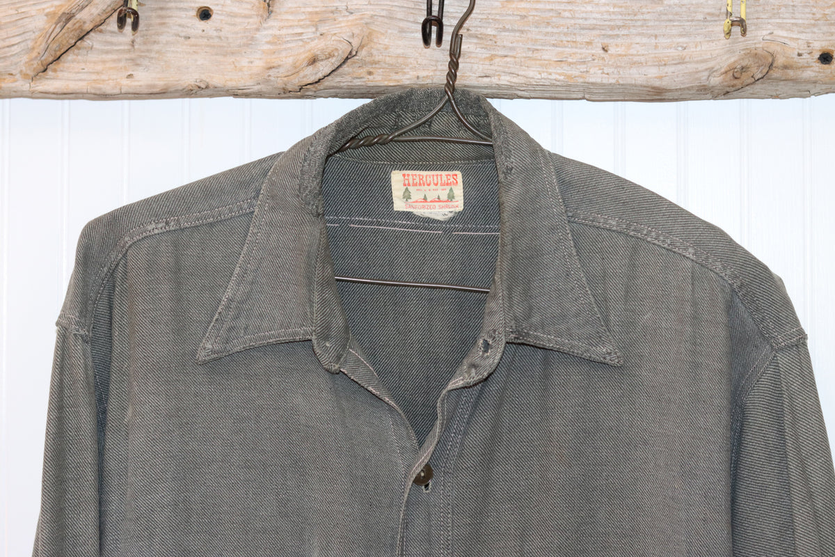 Hercules Gray Button Down | Doug Bihlmaier