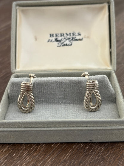 Hermès Cufflinks with Original Box | Collectors Gene Vintage Finds