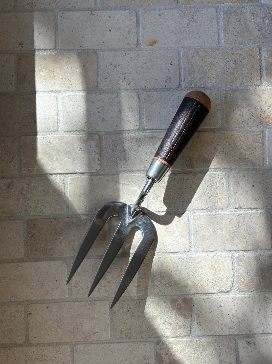 Hermes Garden Leather Fork Tool | Collectors Gene