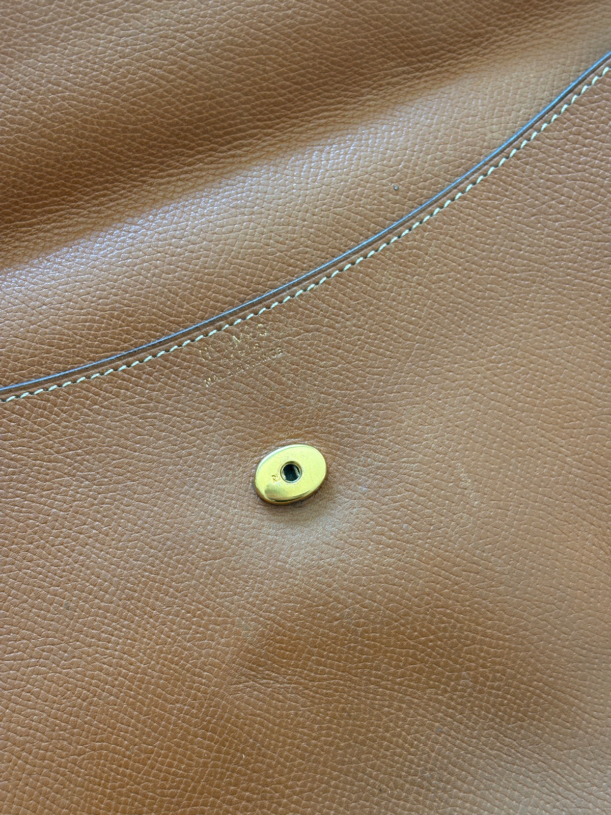 Hermès Rio Pochette Epsom Leather Clutch | Collectors Gene Vintage Shop