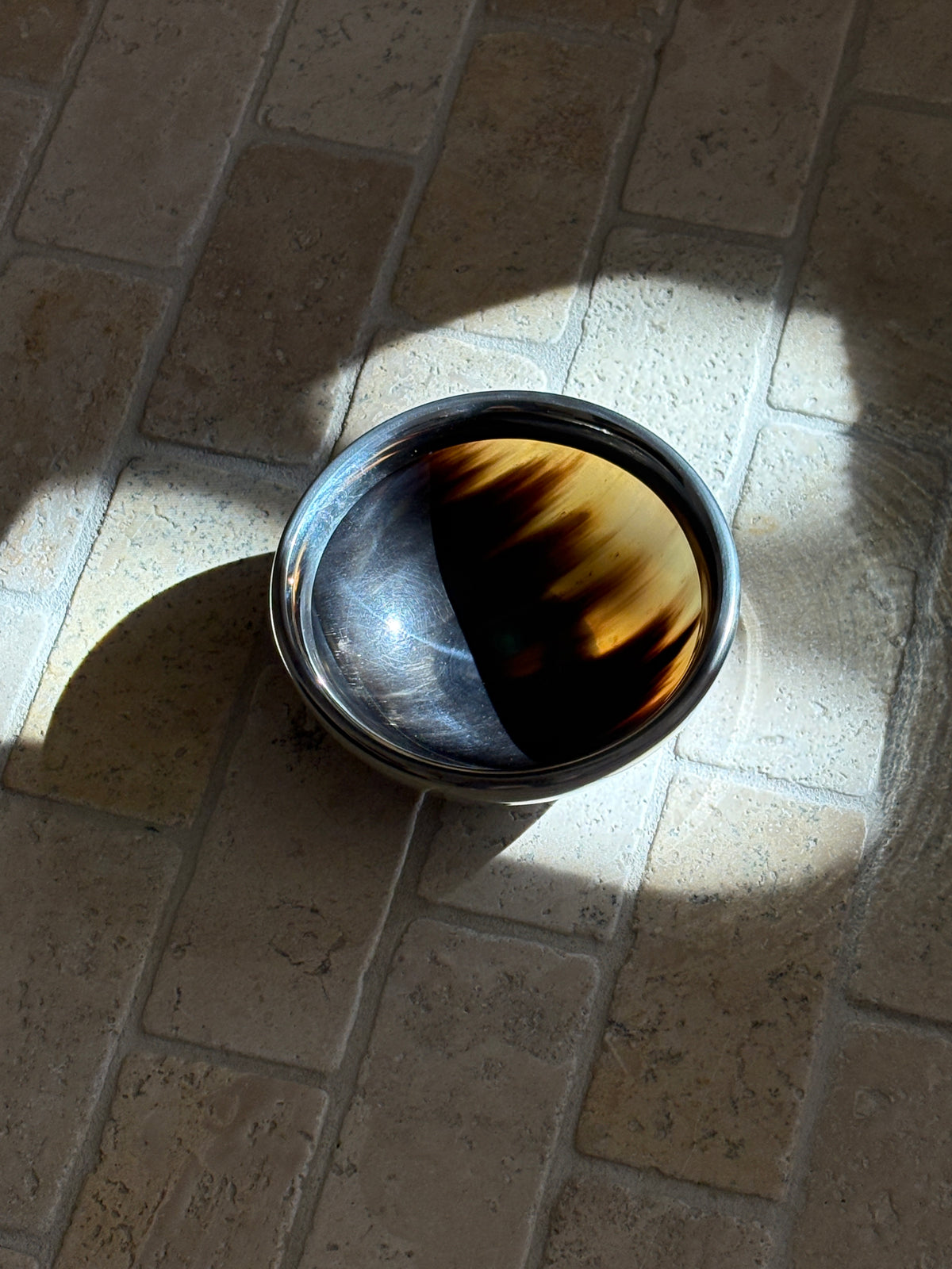 Horn &amp; Pewter Bowl - Made in England | Collectors Gene