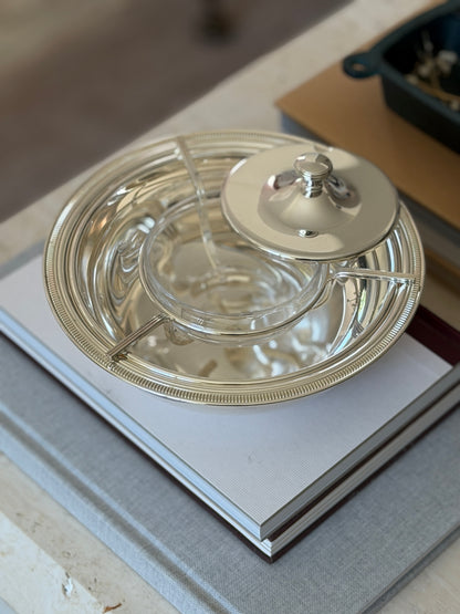 Italian Vintage Caviar Serving Dish | Collectors Gene