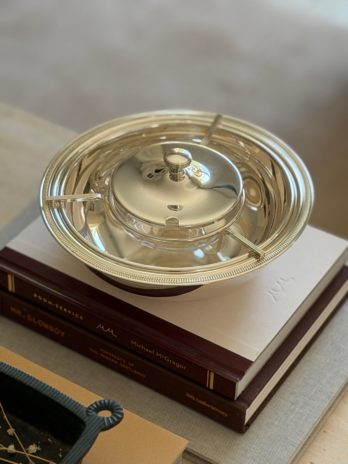 Italian Vintage Caviar Serving Dish | Collectors Gene