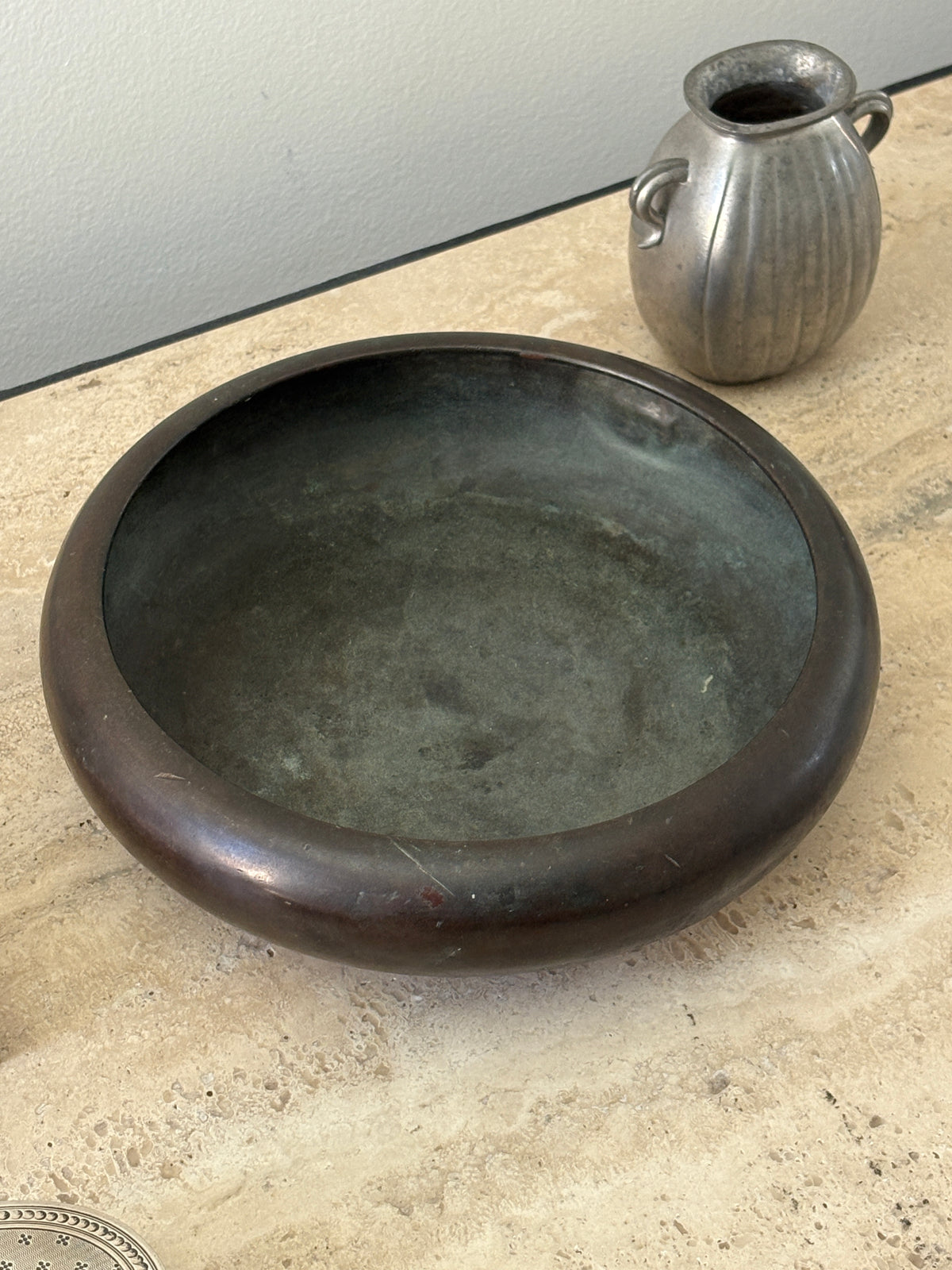 Japanese Meiji Bronze Yoshimasa Bowl | Collectors Gene