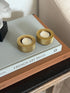Knurled Brass Tea Light Candle Holders | Collectors Gene