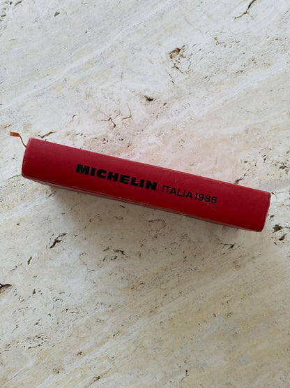 Michelin Guide Book - Italia 1986 | Collectors Gene Vintage Finds