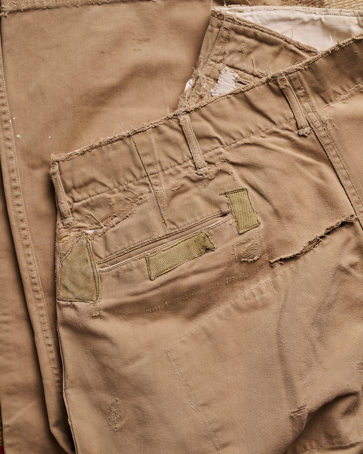 Military Patchwork Khakis WWII | Doug Bihlmaier