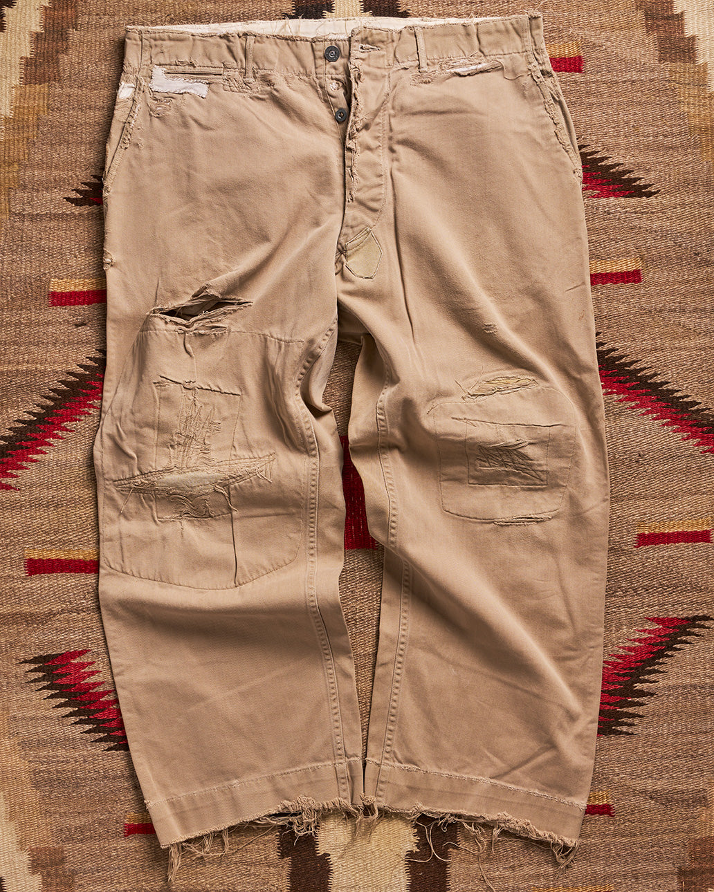 Military Patchwork Khakis WWII | Doug Bihlmaier
