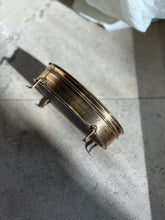 Oval Gilt Box with Tortoiseshell Top & Spoon Feet | Collectors Gene
