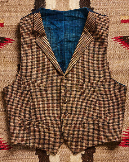 Polo Ralph Lauren Houndstooth &amp; Indigo Vest | Doug Bihlmaier