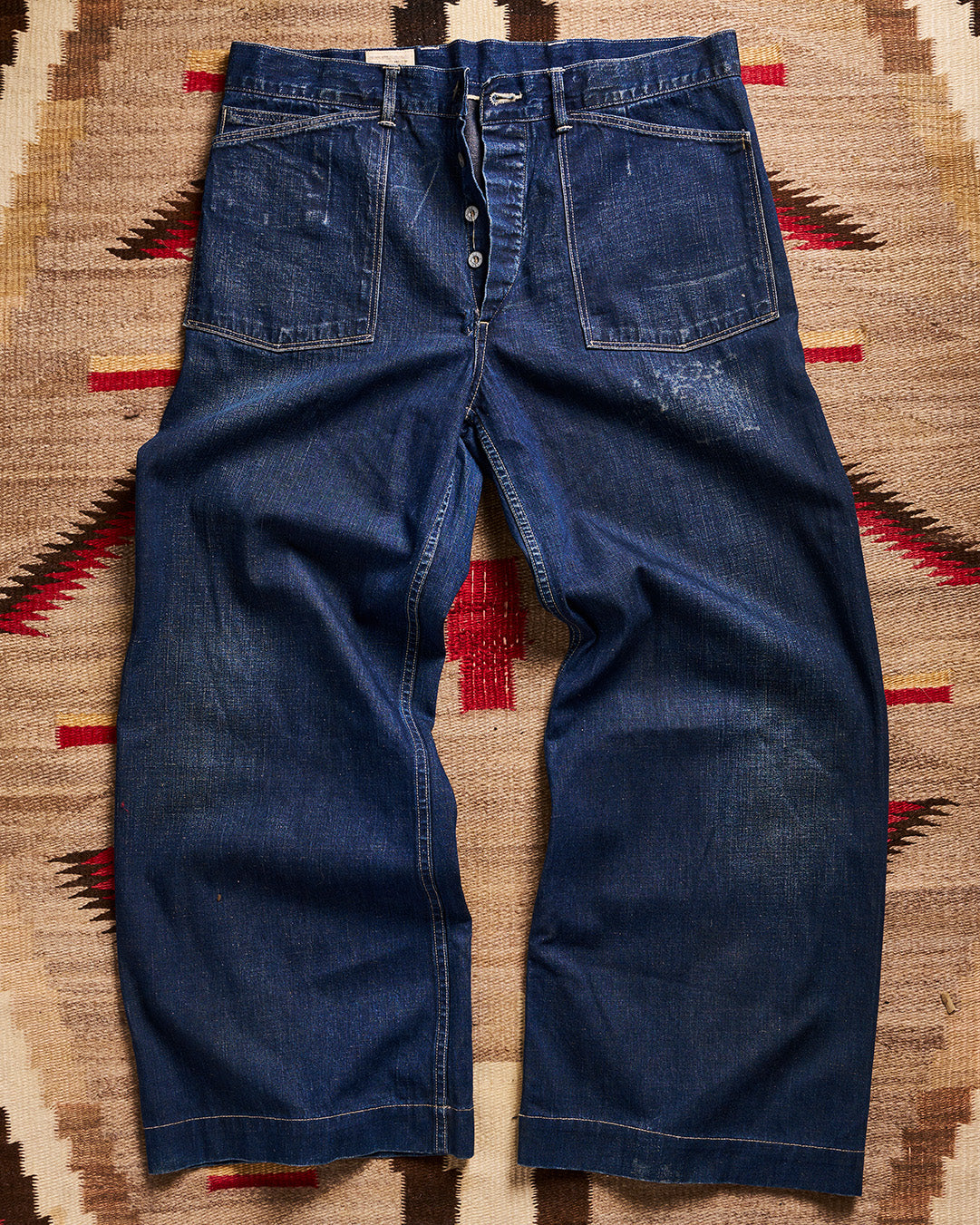 RRL Ralph Lauren Indigo Naval Jeans | Doug Bihlmaier