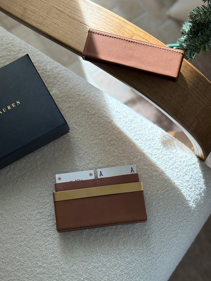Ralph Lauren Leather Playing Card Set with Original Box | Collectors Gene