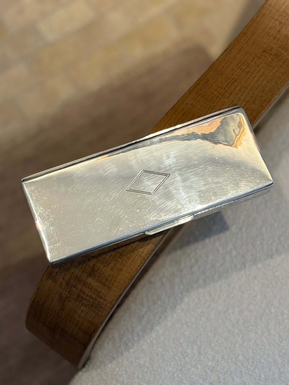 Ralph Lauren Rectangular Silver Plated Box | Collectors Gene